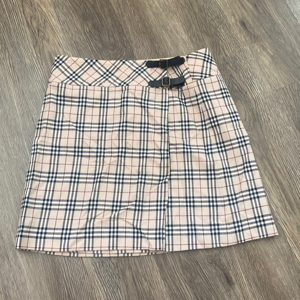 Vintage authentic Burberry wrap skirt